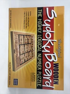 Original Smart Minds Sudoku Wooden Logical Number Puzzle Board, Open Boxed, New - Picture 1 of 6