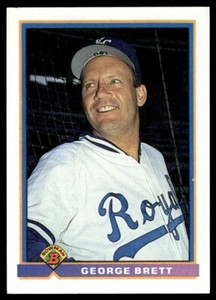 1991 Bowman George Brett Kansas City Royals #300