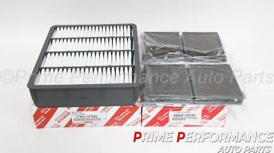 Filtro de aire genuino para motor y cabina Lexus SC300 SC400 1992-2000 17801-07020 Foto 1 de 4