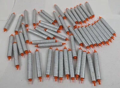 50 BURNDY YSS4R Compression Splice Connector HYSPLICE Aluminum Sleeve Orange NEW - Image 1 of 4