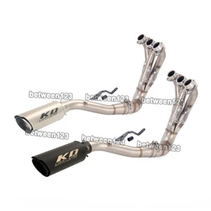 Tubo de escape silenciador de motocicleta para Yamaha Tracer 9 XSR900 FZ09 2020-2024 - Imagen 1 de 8
