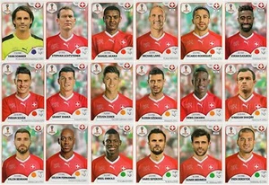 Sticker PANINI WORLD CUP RUSSIA 2018 - SWITZERLAND - Choose Sticker - Imagen 1 de 1