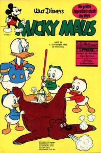 Rarität - MICKY MAUS, Ehapa, Nr 36 von 1965, Zustand ca 1-2, sauber und komplett - Bild 1 von 2