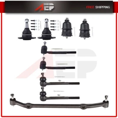 Fit For 1978-1987 Chevrolet El Camino Steering Front Tie Rod Ends Ball Joints - Image 1 of 4