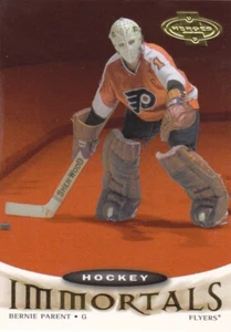 00/01 UD HEROES..BERNIE PARENT..IMMORTALS..# 135..FLYERS..FREE COMBINED FREE - Bild 1 von 1