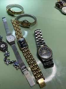 Lote Mixto De 20 Vajilla De Cuarzo Para Mujer Para Reparación O Piezas Lote K1 - Imagen 1 de 7