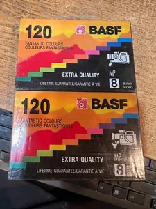 BASF P6 - 120 min 8 mm video cassette blank 2 pack - Picture 1 of 2
