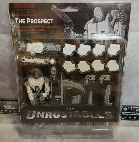 The Unrustables The Prospect MM04B figure white version Cover