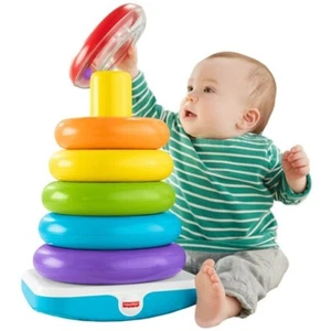 Fisher-Price 71050 Rock-a-Stack® Rainbow Rings Toy - Picture 1 of 4