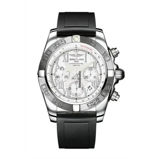 Breitling Chronomat 44  Windrider Chronomat 44 Chronograph Steel on Black Rubber - Image 1 of 1