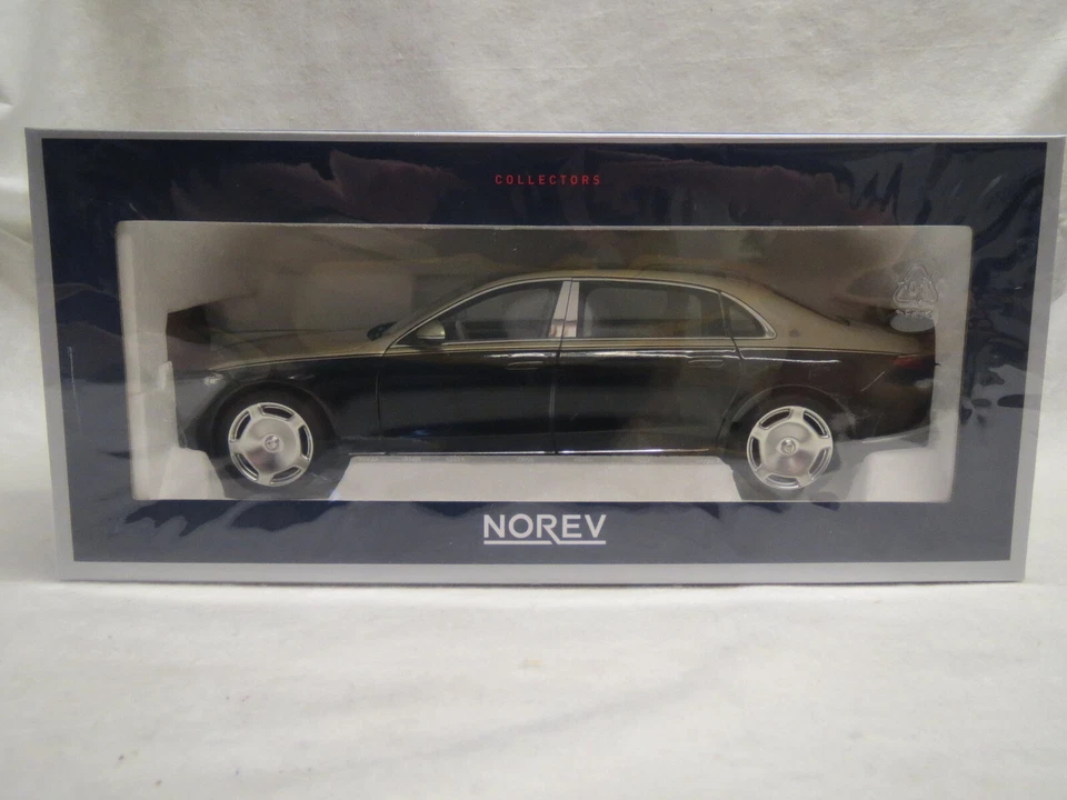 NOREV 1:18 MER Maybach S 680 4Matic 2021 Modellauto - Gold/Schwarz (183917)