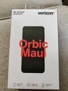Verizon Orbic MAUI ORB545LBVZPP - 16GB - Black *🆓 Shipping* - Afbeelding 1 van 2