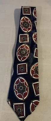 Corbata de cuello vintage Envoy 100 % poliéster hecha en EE. UU. Foto 1 de 4