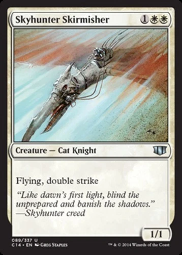 x4 Skyhunter Skirmisher MTG Commander 2014 U M/NM, English - Image 1 of 1