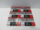 Lot of 6 TDK D90 Blank Audio Cassette Tapes Normal Type I 10 Made in Japan 1988