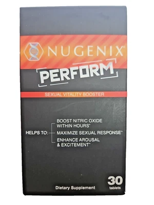 Nugenix Sexual Vitality Booster Ultra-premium Performance 30 таблеток Ex 4/26 - Изображение 1 из 4