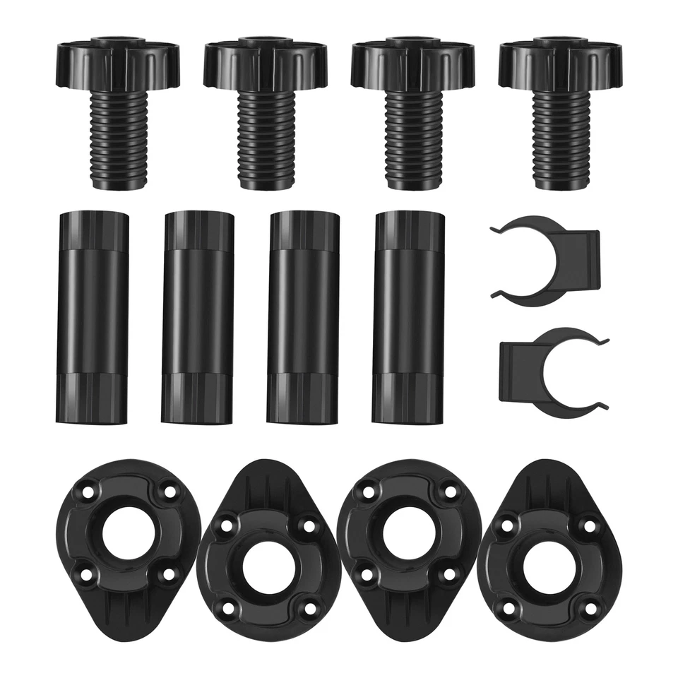 20 peças pés móveis armário ajustável pé perna unidade armário pernas com 3358 - Imagem 1 de 1