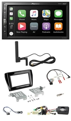 Pioneer USB 2DIN Bluetooth DAB Lenkrad Autoradio für Suzuki Swift ab 18 Klavierl - Bild 1 von 4