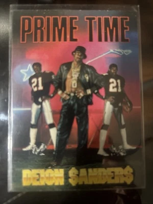 1992 Skybox Primetime - Deion Sanders #161 - Image 1 of 2