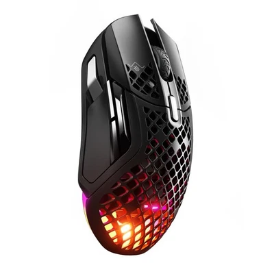 SteelSeries Aerox 5 Wireless - Holey RGB Gaming Mouse - Ultra-lightweight Water - Image 1 of 4