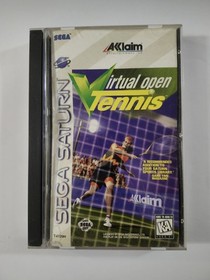 Virtual Open Tennis Video Game For Sega Saturn 