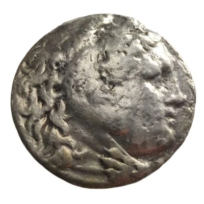 Pamphylia Perge Alexander the Great Silver Tetradrachm 212/1 BC Large Coin 7B - Image 1 of 2