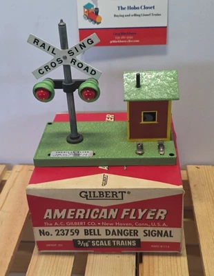 AMERICAN FLYER 23759 SINAL DE PERIGO SINO - Imagem 1 de 4