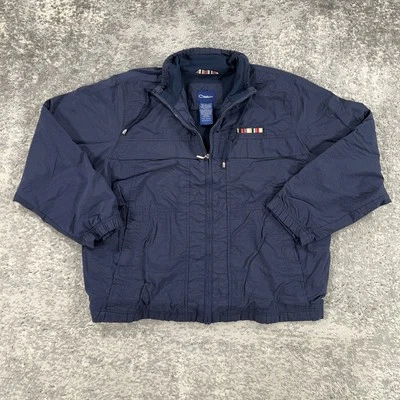 Винтажный Catalina куртка женщин большой сетки с подкладкой ветровка морской парусный 90-х - Изображение 1 из 4