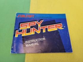 Spy Hunter NES Nintendo Instruction Manual Only 