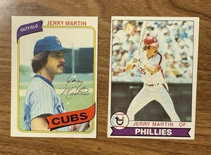 Jerry Martin Lot 1979 1980 Topps - Picture 1 of 2