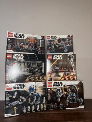 LEGO Star Wars Lot Of 6 Brand New Sealed Sets. 75319, 75280, 40765, 75324 + More - Image 1 of 4