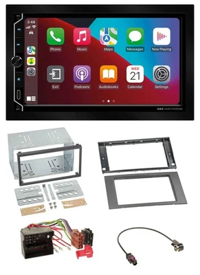 ESX 2DIN DAB USB MP3 Bluetooth Autoradio für Ford C-Max Galaxy S-Max 03-07 anthr - Bild 1 von 4