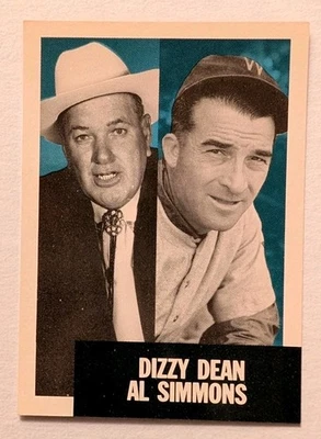 1991 Dizzy Dean & Al Simmons 1953 Topps Archives # 326 - Image 1 of 4