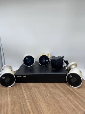 Sistema con cable Night Owl con 4 cámaras serie con cable BTD2 sin probar Foto 1 de 4