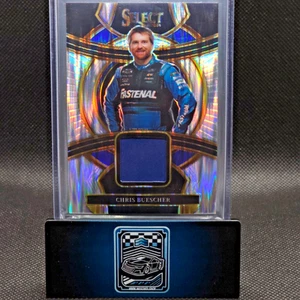 2024 Panini Select Racing Selective Swatches Flash Prizm #SS-CBS Chris Buescher - Picture 1 of 2