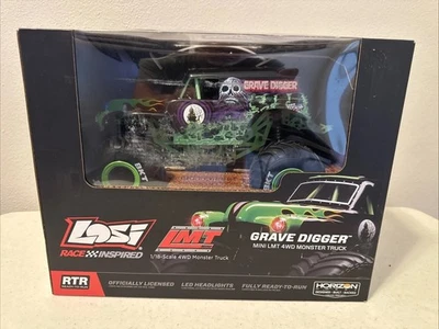 Losi LMT 1/18 Scale 4x4 Monster Truck Grave Digger Monster Jam - Image 1 of 4