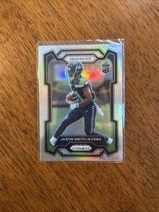 2023 Panini Prizm - Rookies Jaxon Smith-Njigba #390 Silver Prizm (RC) - Picture 1 of 2