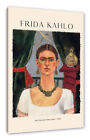 Art. Ritratto - Frida Kahlo - La Tempo Vola Come Quadro Su Tel Tela