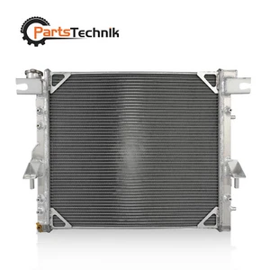 For 2007-2018 Jeep Wrangler JK 3.6L 3.8L V6 Engine Alu Radiator 3 Row - Foto 1 di 12