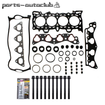 Комплект болтов с прокладкой головки для 1996-2000 Honda Civic Del Sol 1,6 л D16Y5 D16Y7 D16Y8 - Изображение 1 из 4