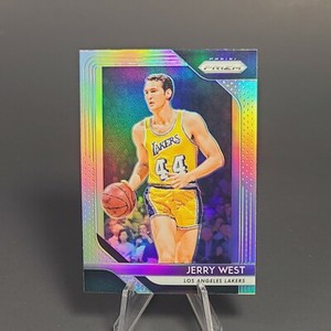 Jerry West PANINI HOLO FOIL PRIZM LARKERS CARD - MINT