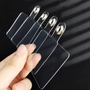 10pcs Universal Detachable Transparent Mobile Phone Lanyard Patch Lanyard Gasket - Zdjęcie 1 z 7