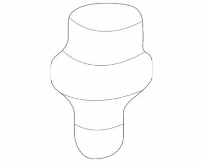 OEM NEW Ford 1999-2007 F-250 Super Duty F-350 SD Hood Stop Buffer F81Z-16758-AB - Изображение 1 из 4