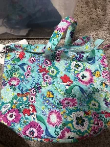 2022 Disney Parks Vera Bradley Sirenetta Ariel Borsa a tracolla a secchio nuova - Foto 1 di 2