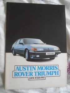 Austin Morris Rover Triumph range brochure Jan/Feb 1982 - Picture 1 of 2