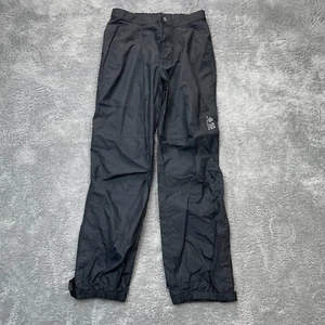Pantalones Mountain Hardwear Para Hombre Medianos Negros Cortavientos Nylon Pierna Recta Senderismo - Imagen 1 de 12