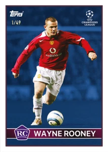 ➠ Topps The Lost Rookie Card #9 Wayne Rooney (RC) Manchester United /49 Parallel - Bild 1 von 1