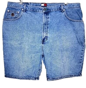 Vintage Tommy Hilfiger Denim Men's Shorts Sz 42 Made In USA - Picture 1 of 7