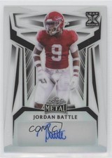 2023 Leaf Metal White Prismatic /3 Jordan Battle #BA-JB3 Rookie Auto RC