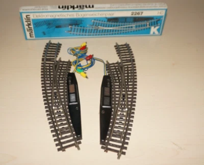 RF5] Märklin Gauge H0 2267 K Track Electromagnetic Arc Soft Few Boxed - Image 1 of 2